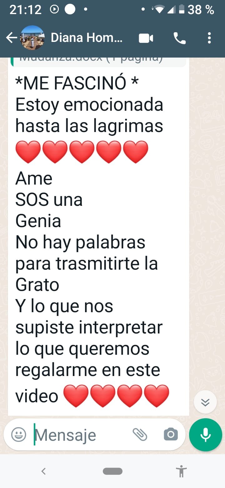 Testimonio de Diana