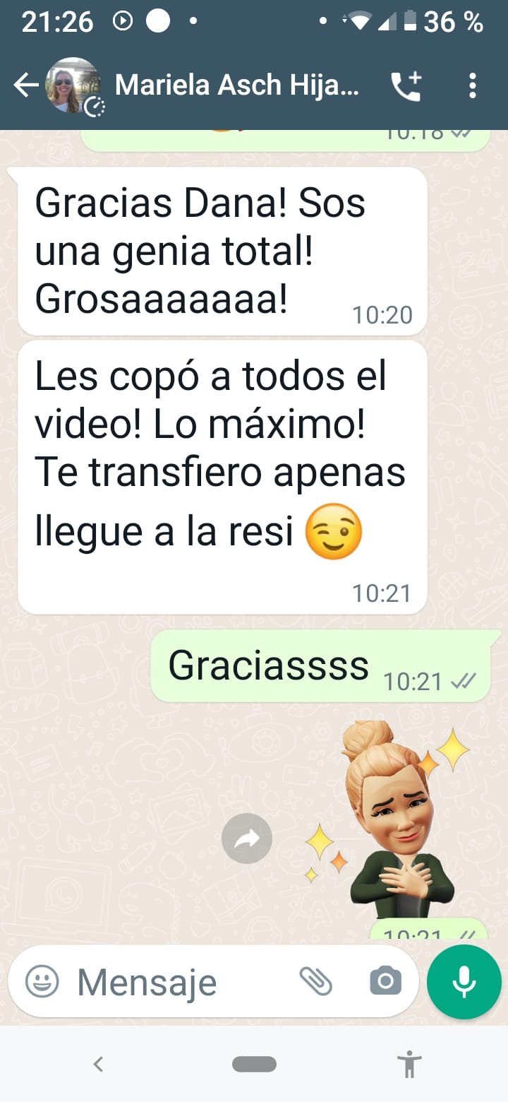 Testimonio de Mariela Asch